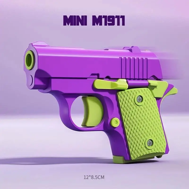 3D Printed Mini Pistol Toy - CE Certification Mark