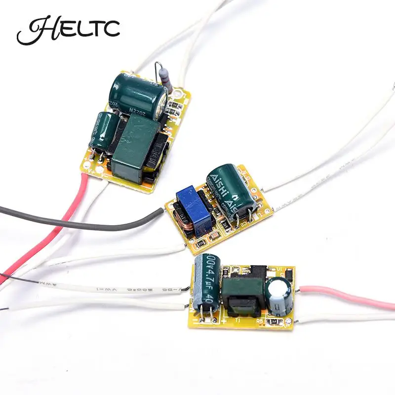 Driver LED 3W 5W 8W 18W 36W – Trasformatore Modulo Con Radiazione – Multivoltaggio, Nuovo