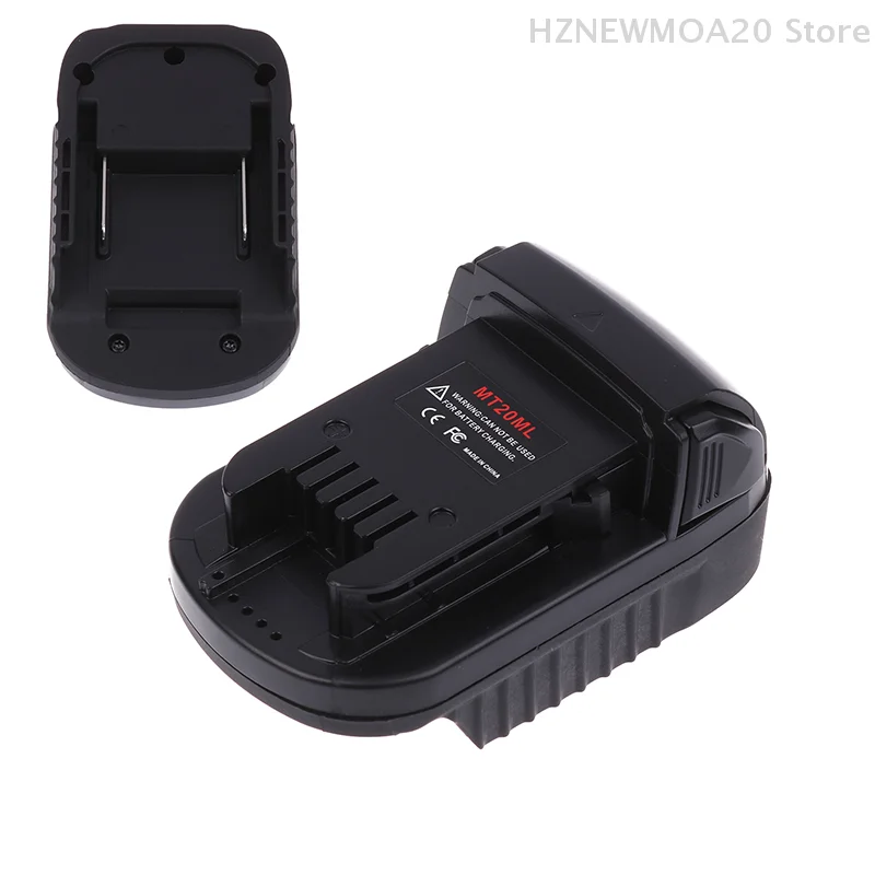 1 Piece For Makita 18V Li-ion Battery BL1830 BL1860 BL1815 Convert To For Milwaukee 18V Lithium Battery MT20ML Adapter