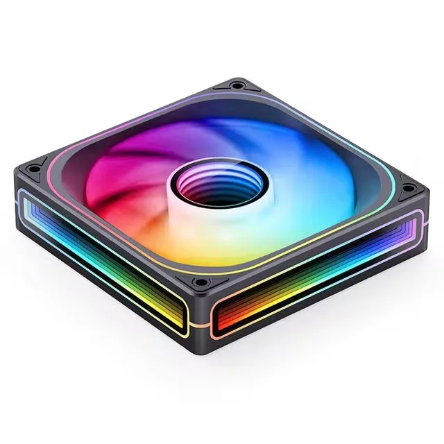 Jonsbo-ZB-120/240/360ケースコンバインドファン、4面、千層ミラー