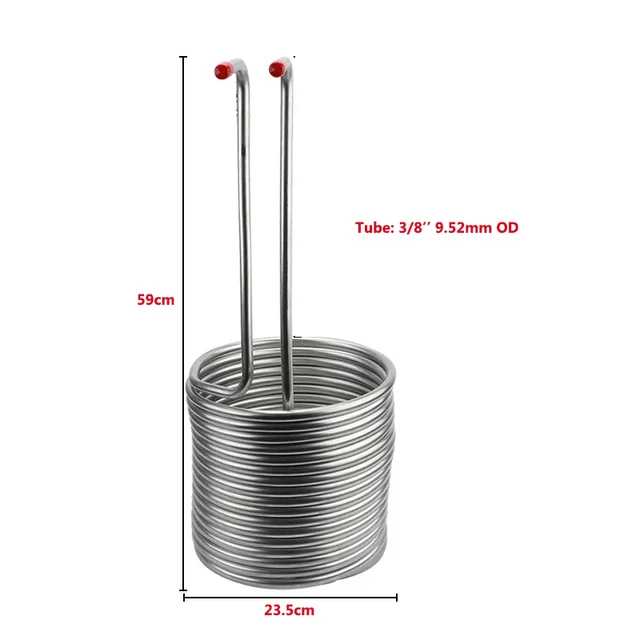 3ウェイ角型ステンレス製冷却コイル、水冷機冷却パイプ 熱交換器、 24 プレート熱交換器ビール麦汁チラークーラー SUS 304 ステンレス鋼自作ビール用 、小型 家庭用(3l4 Inc 304ステンレス 鋼ビール冷却コイル自作イマージョンワート熱交換チラー| Alibaba.com