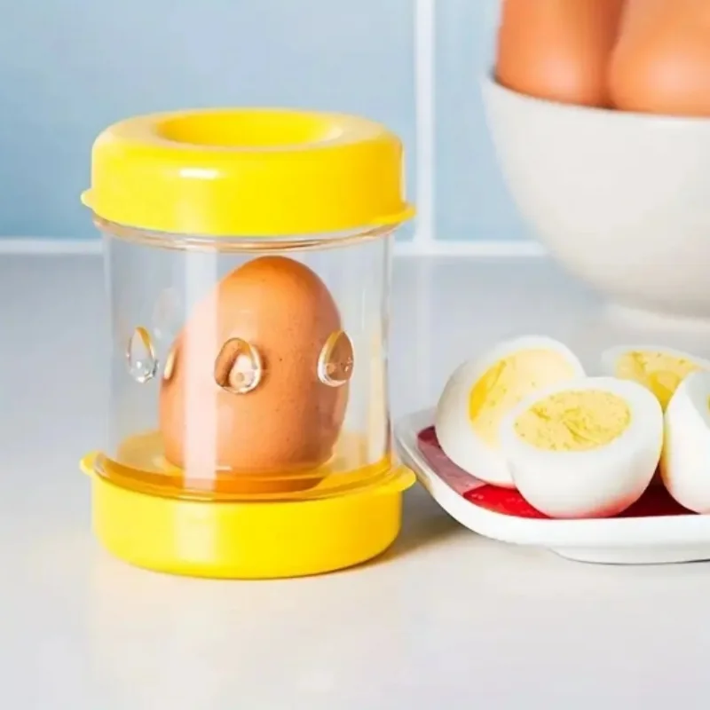 Boiled Eggs Peeler And Cracker Boiled Egg Shell Peeler Stripper Shake And Peel Peeling Kitchen Tool Egg Opener Tool egg shell opener