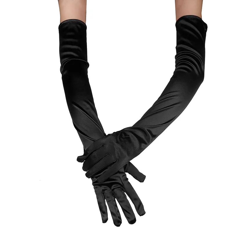 

Fashion Sexy Gloves Women Grace Thin Breathable Sun Protection Driving Wedding Club Party Prom Dancing Dress Glove Long Sleeve