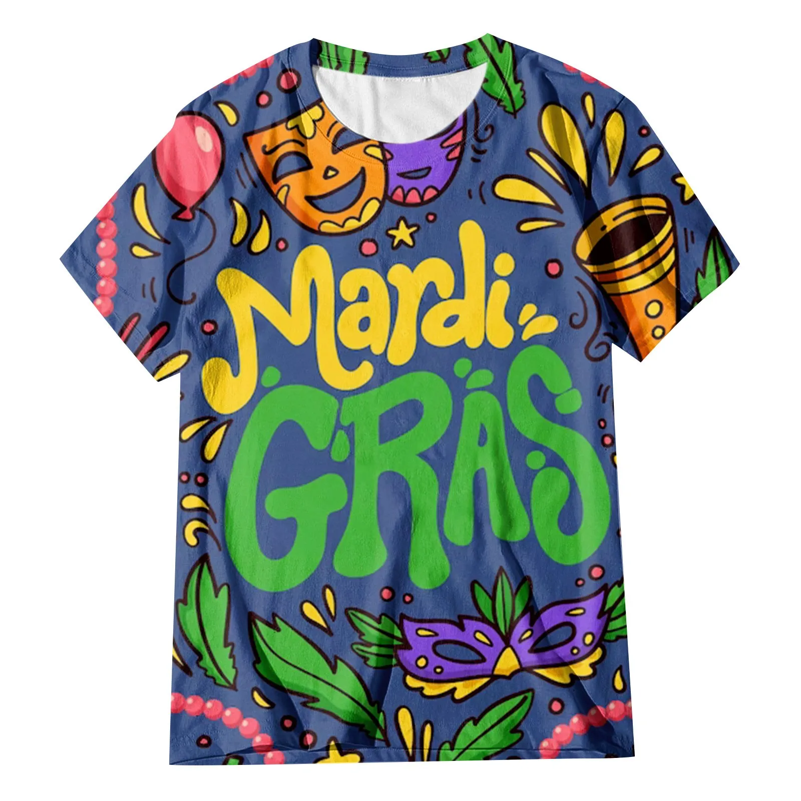 

Женская Винтажная футболка с круглым вырезом, коротким рукавом и принтом