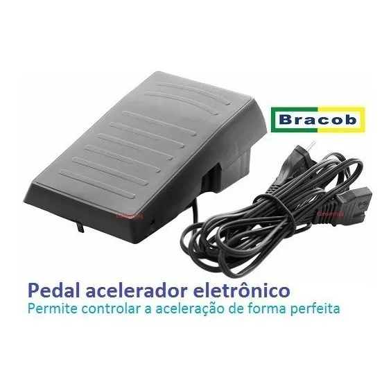Galoneira 2 Bracob Needles + Led light + Electronic pedal - 2