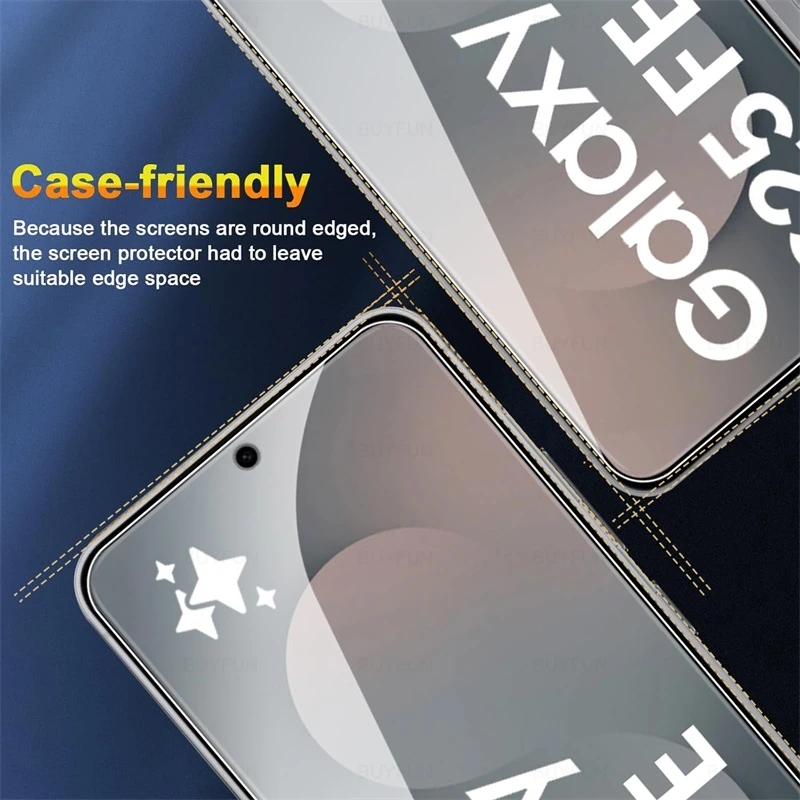 Premium 9D Full Coverage Tempered Glass Screen Protector - 3 Pack
