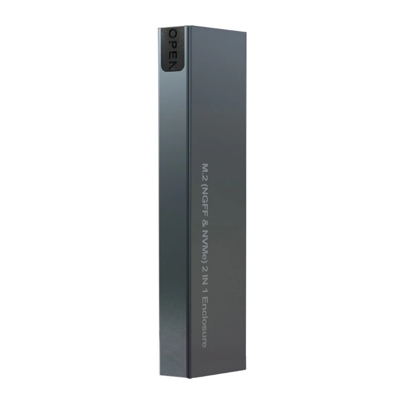 

Double M.2 NVMe SSD Case 10Gbps USB3.1 Gen2 NVMe Enclosure NGFF DropShipping