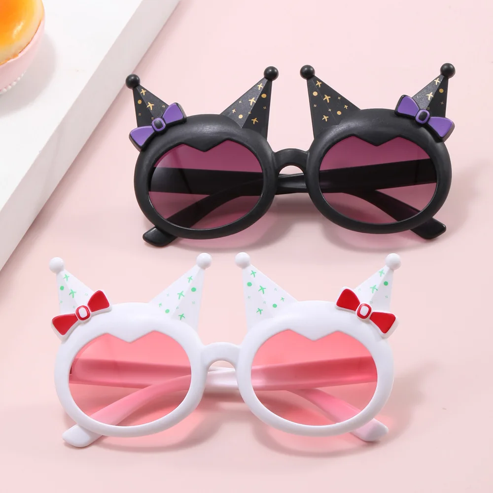 Lovely Cat Eye Children Sunglasses Personality Bowknot Sun Glasses Kids Cute Baby Eyewear Trend Girls Boy Eyeglasses kids sunglasses children sunglasses