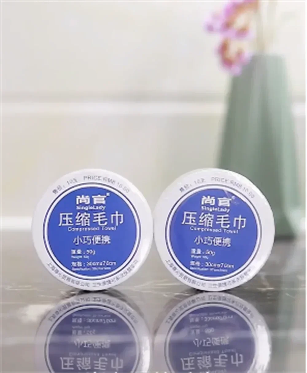 Рисунок 6 - сжатые полотенца из микрофибры