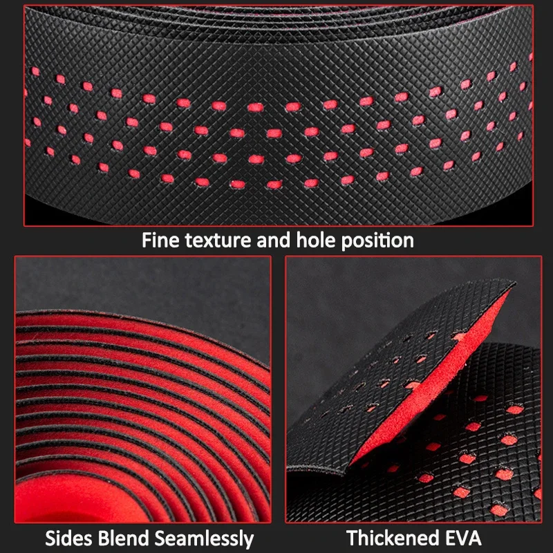 Bike Handlebar Tape BUCKLOS Road Bike Handlebar Tape Cycling Handle Bar Wrap Non-Slip Speed Racing Handlebar Braid Strap Belt Bicycle Accessories