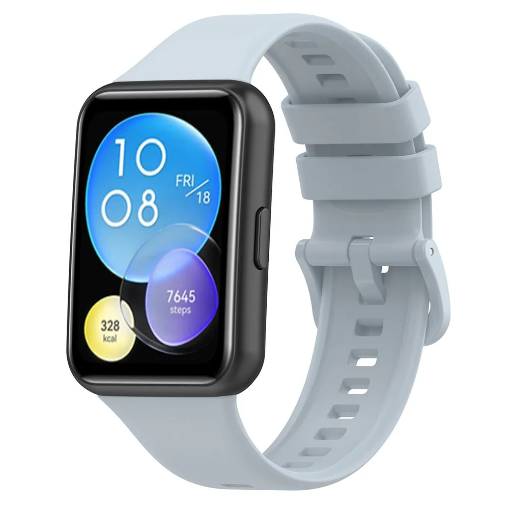 Silicone Strap and Transparent TPU Protective Case
