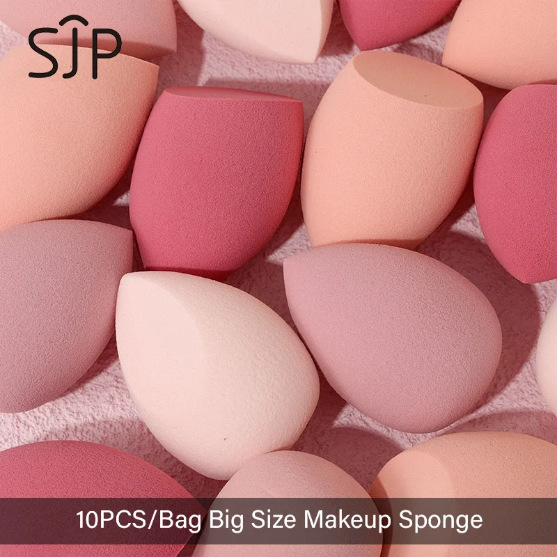 10 Pieces Makeup Sponge Blenders Blending Sponge Foundation Applicator Cosmetic  Sponges makeup tools free shipping wholesale