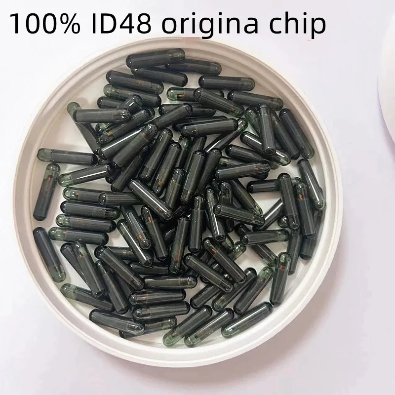 

100% Оригинальный ID48 стеклянный чип Автомобильный Транспондер Чип 48 чип для VW Audi Skoda Honda для автомобильного ключа