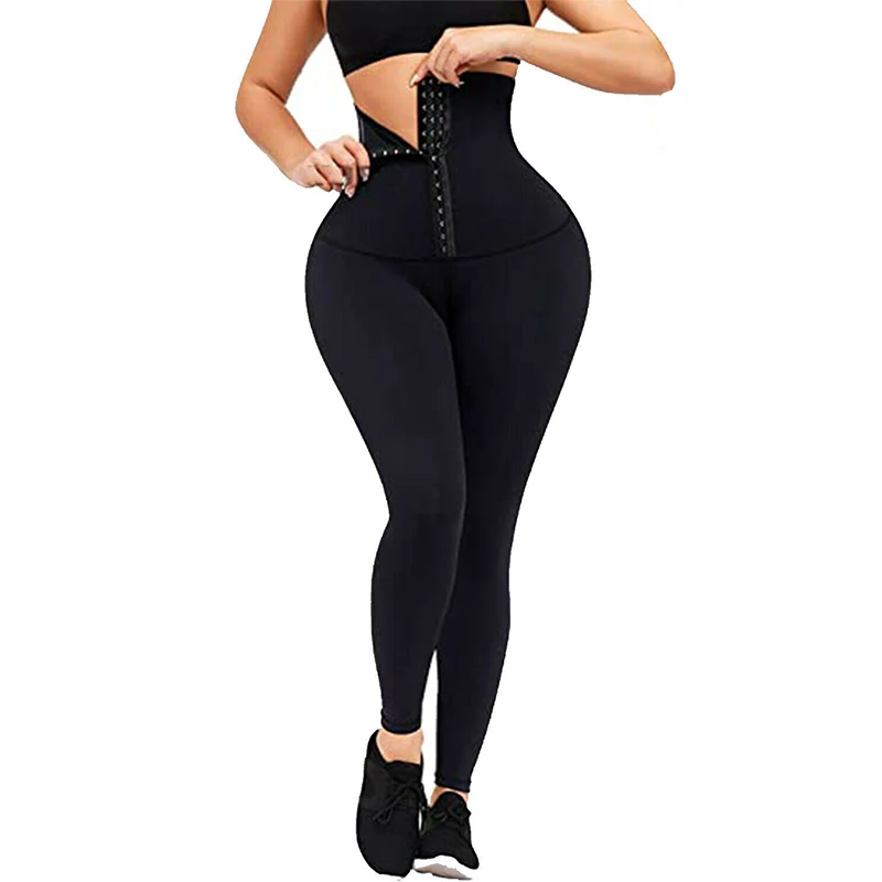 Black  Leggings Body Shaper Trousers Sport Fitness Women Pants  High Waist Bottoms  Hip Push UP Tights Women Gym Yoga Clothing aybl leggings