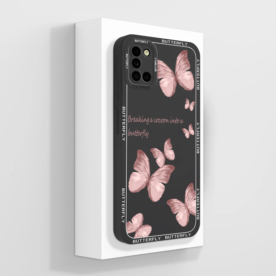 Aesthetic Soft Silicone Phone Case with Full Protection and Anti-Shock Design