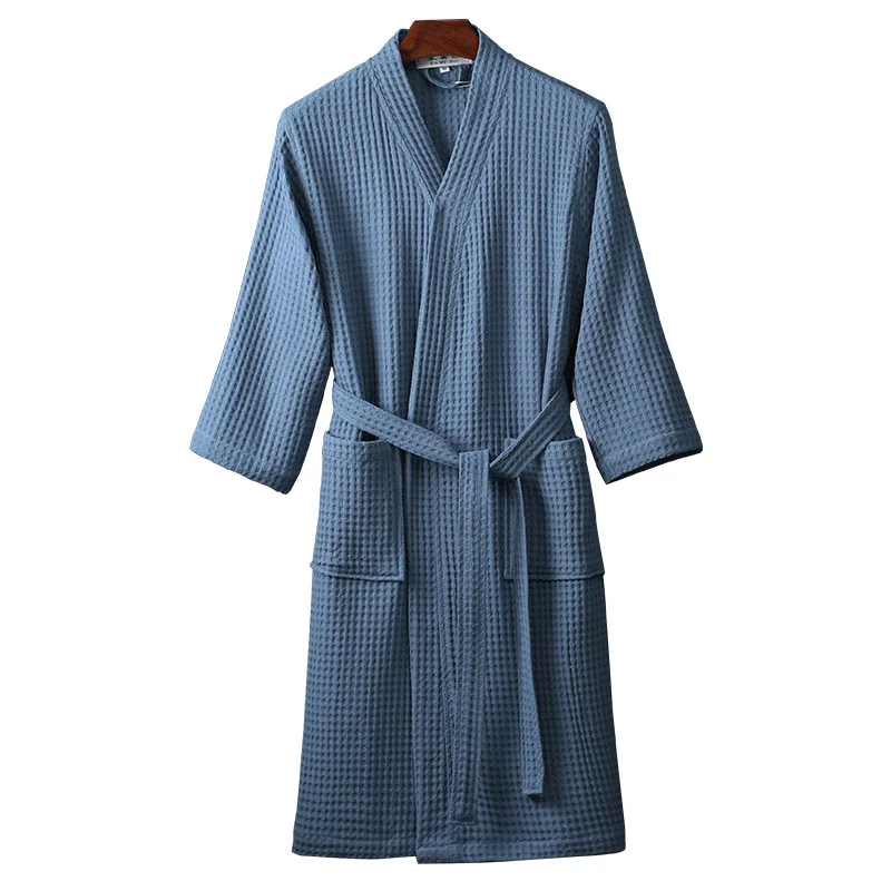 white christmas dresses Organic Cotton Dressing Gown in Peach – Kapara London main image 1