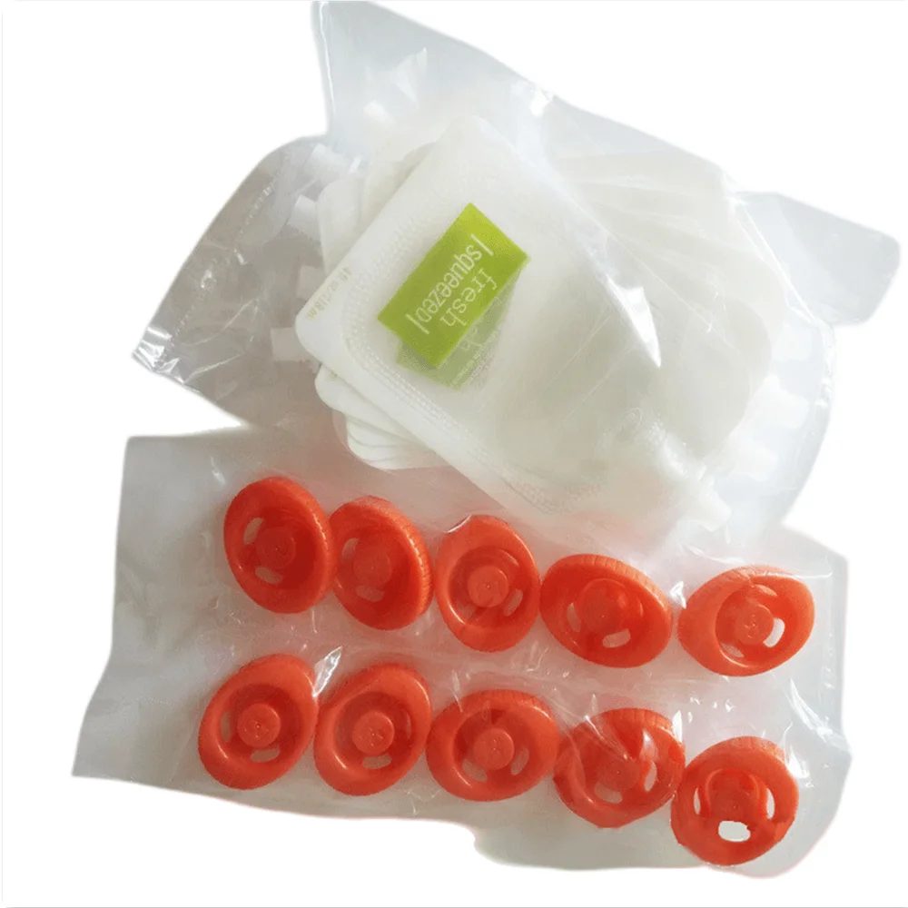 10pcs 118ml Children Extrusion Pouches Baby Food Storage Bag