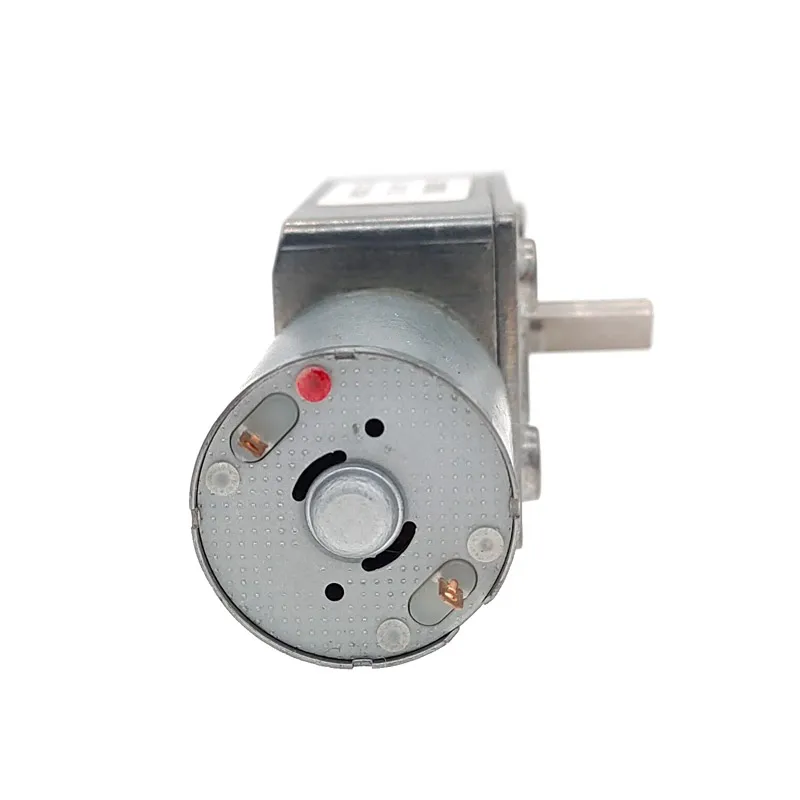 ZGY370 Worm Geared Motor JGY370 4632 DC 6V 12V 24V High Torque Worm Reversible Turbo Metal Geared Gear-box Reducer