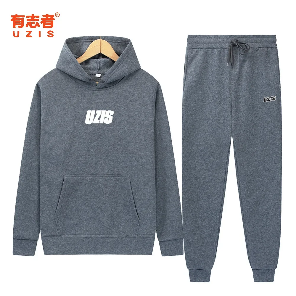 

UZIS - 2024 latest and best quality casual sports hooded sports sweatshirt tops for men and women high quality clothing
