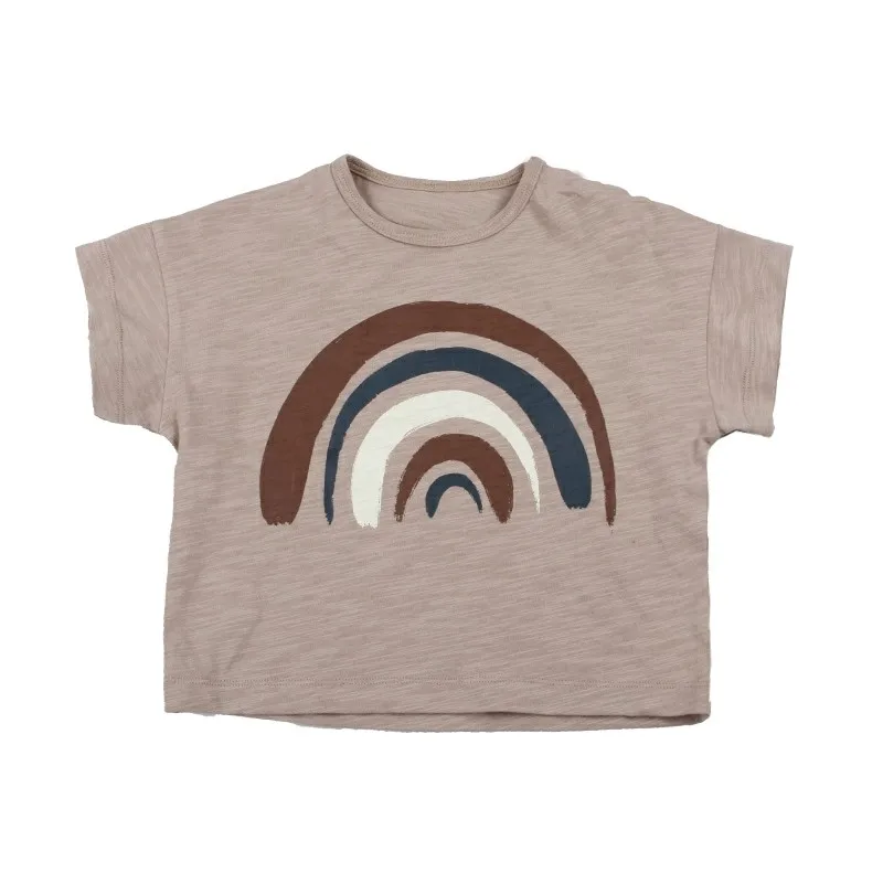 Toddler T-shirts Casual Sports Shirt Babies Boys Printing Short-sleeved Tops Loose New Cotton Soft Costume For Girls Kids Cotton T Shirt Girls Tee Shirt Girls T Shirt T Shirt Kids T Shirt