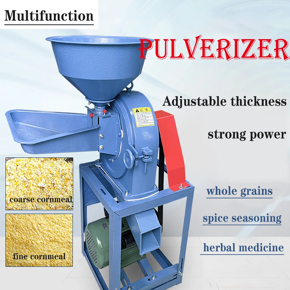 Electric Grain Grinder Corn Crusher Spice Grinder Whole Grain Mill