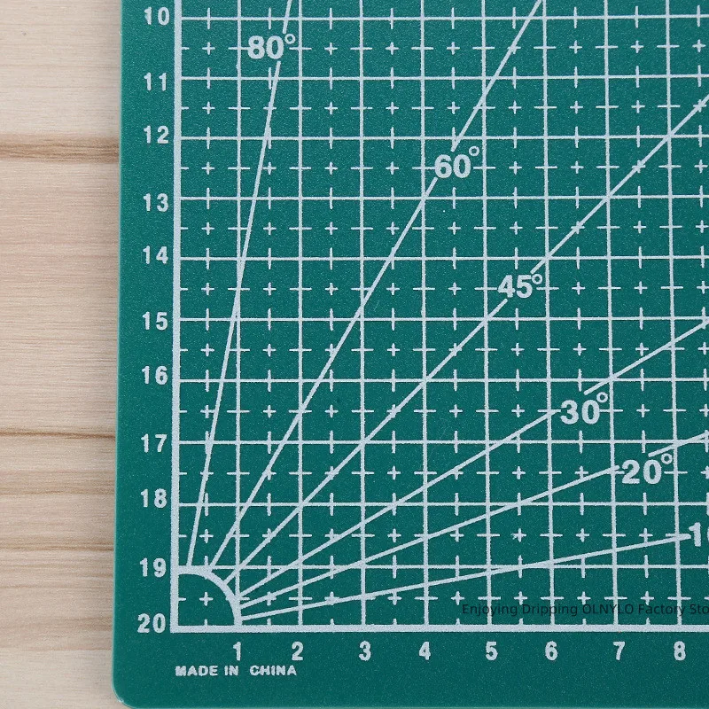 A3 A4 5 PVC 커팅 매트 작업대 패치 워크 컷 패드 봉제 매뉴얼 DIY 칼 조각 가죽 커팅 보드 단일 측면 밑받침
