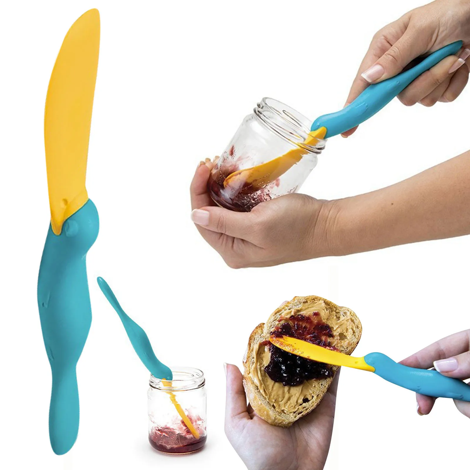 Peanut Butter Spoon, Jar Scraper, Spatula, Scoop