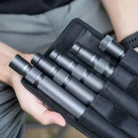 Folding Multifunctional Hiking Poles Outdoor Hiking Camping Ultralight Tactical Set Telescopic Hiking Poles 1