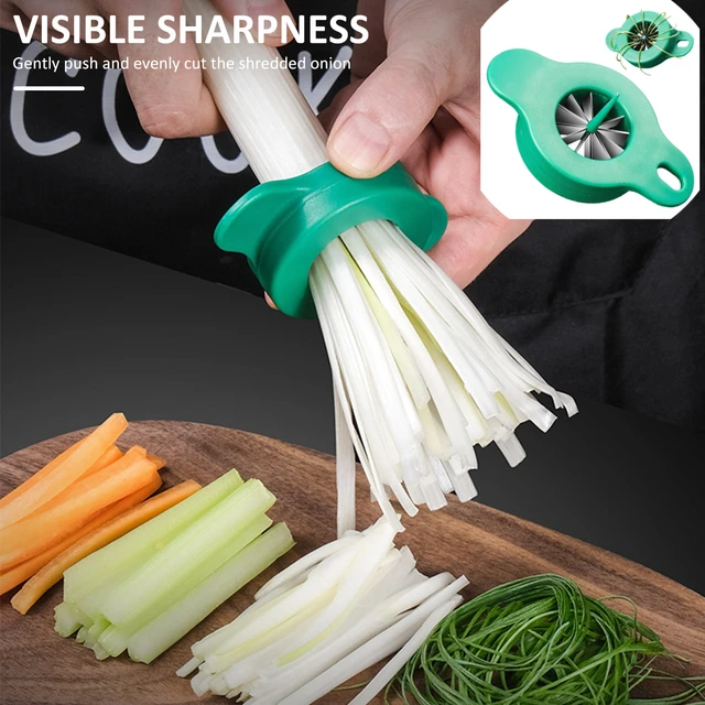 Dropship 1pc Green Onion Shredder; Scallion Cutter; Green Onion