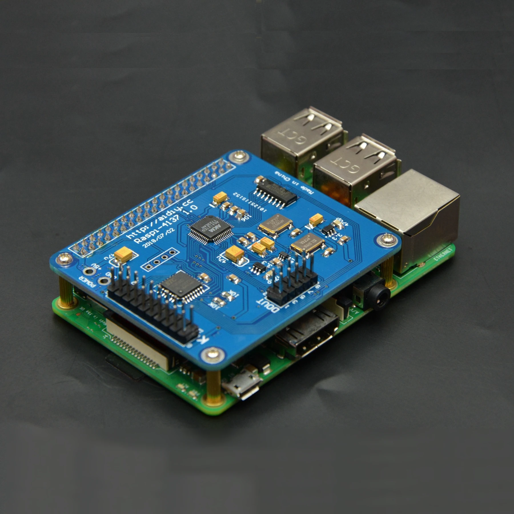 Nvarcher Ak4137 Dac Trasmissione Digitale Webcast Volumio Moode Supporto I2S 32 384K Dsd256 Per Raspberry Pi 2B 3B 3B + 4B
