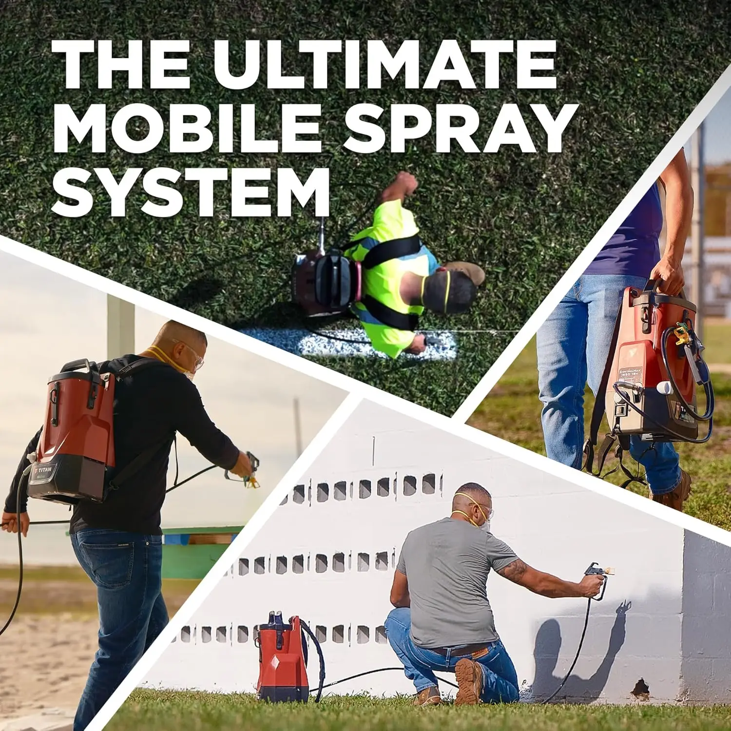 Cordless High Efficiency Airless Paint Sprayer, Technology Decrease Over spray