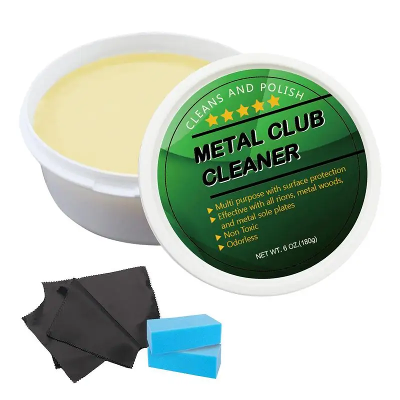 Lucidatura Golf Club Balm Scratch Remover Golf Groove Cleaning Set Golf Putter Wedge Ball Groove Cleaner Kit Golf Cleaning Tool