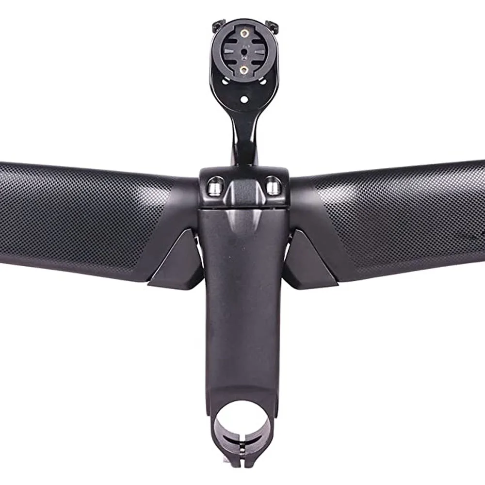 Supporto Per Computer Bici Con Prolunga Per Stelo, Compatibile Con Garmin Edge E GoPro, Nero
