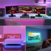High Brightness 30LED/M RGB USB LED Light 5050 Diode Tape Wireless Bluetooth APP Control LED Strip For Bedroom Kitchen TV Decor 5