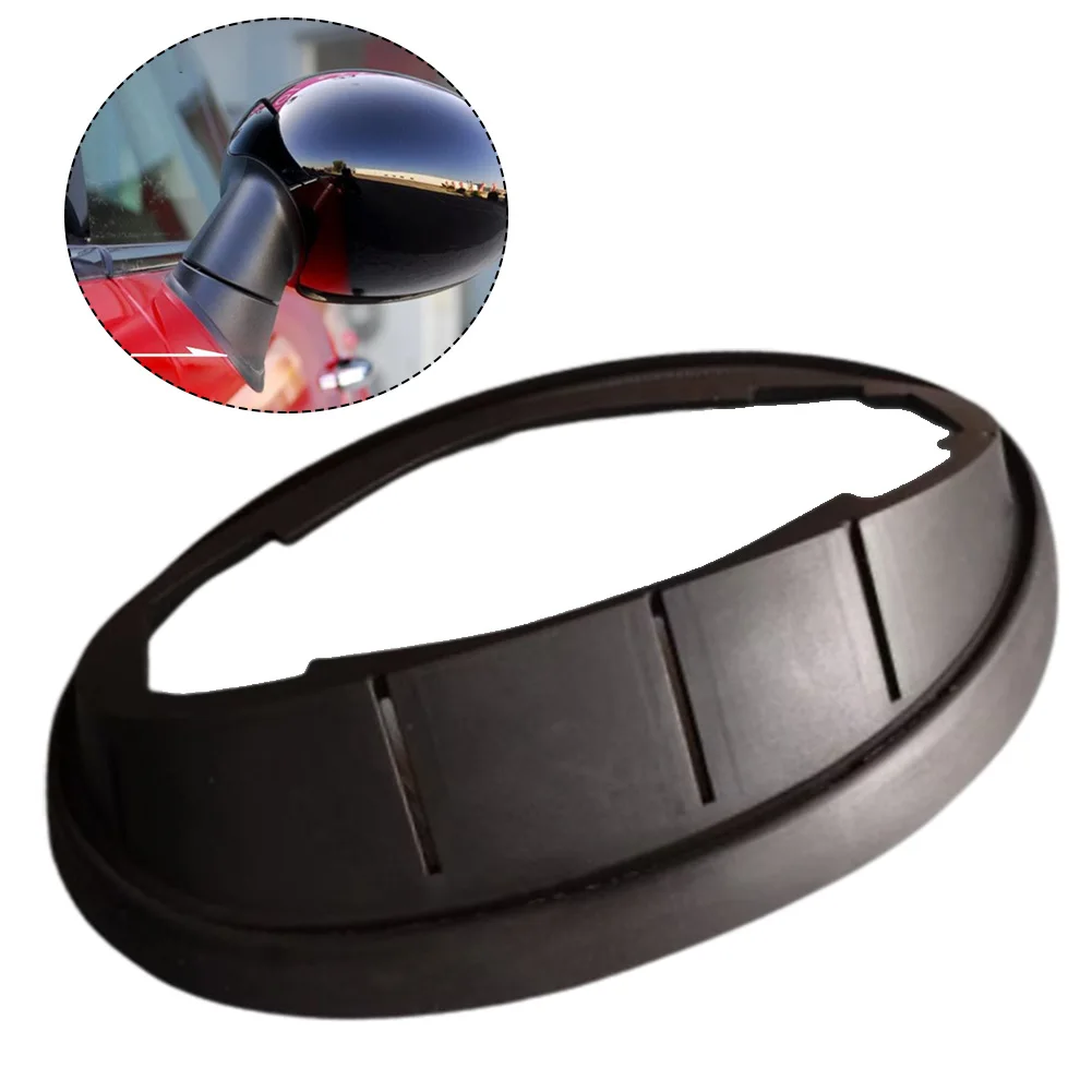 

1PCS Car Right Rearview Mirror Base Rubber Pad Sealing For MINI Cabrio R57 For MINI Clubman R55 For MINI Roadster R59 Black