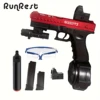 Blaster Gun,Electric Ball Blaster Pistol, High Orbeez Gun Performance Cool Toy Gun, Rechargeable Splatter Ball Toys for Outdoor 1