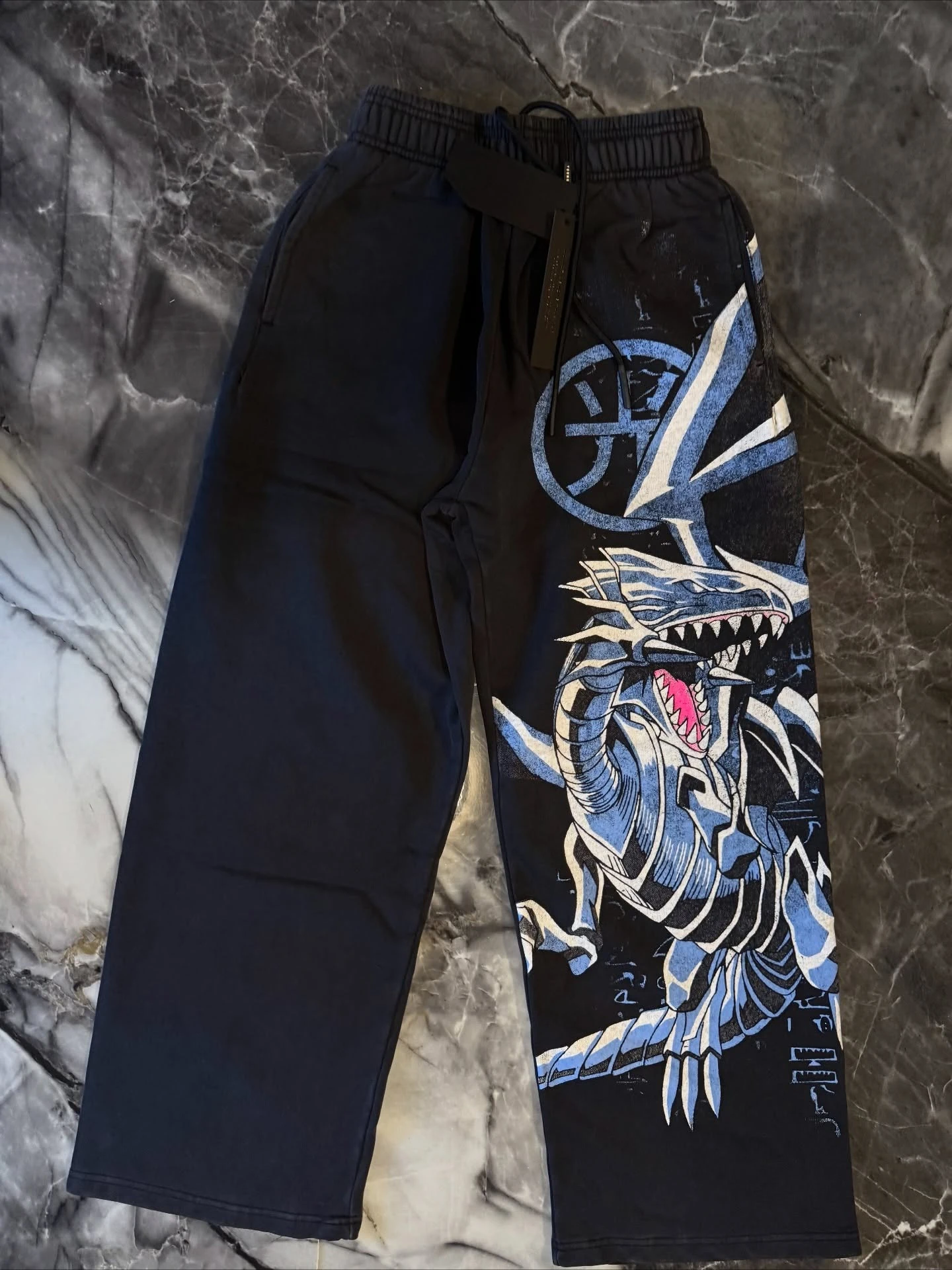Yu-Gi-Oh! Y2K Baggy Pants – Wide Leg Harajuku Streetwear Joggers