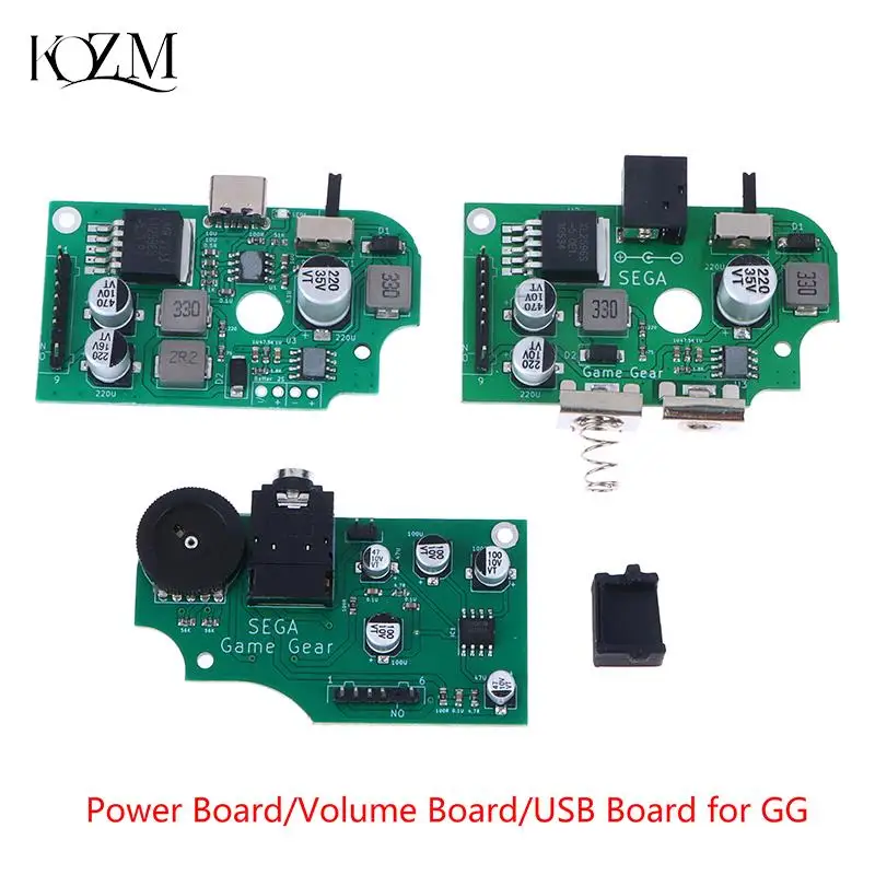 Batteria Al Litio A Secco Pre-Saldata Compatibile Sega Game Gear Gg All Edition Sostituire L'Alimentazione On Off Board Riparazione Condensatori Ic