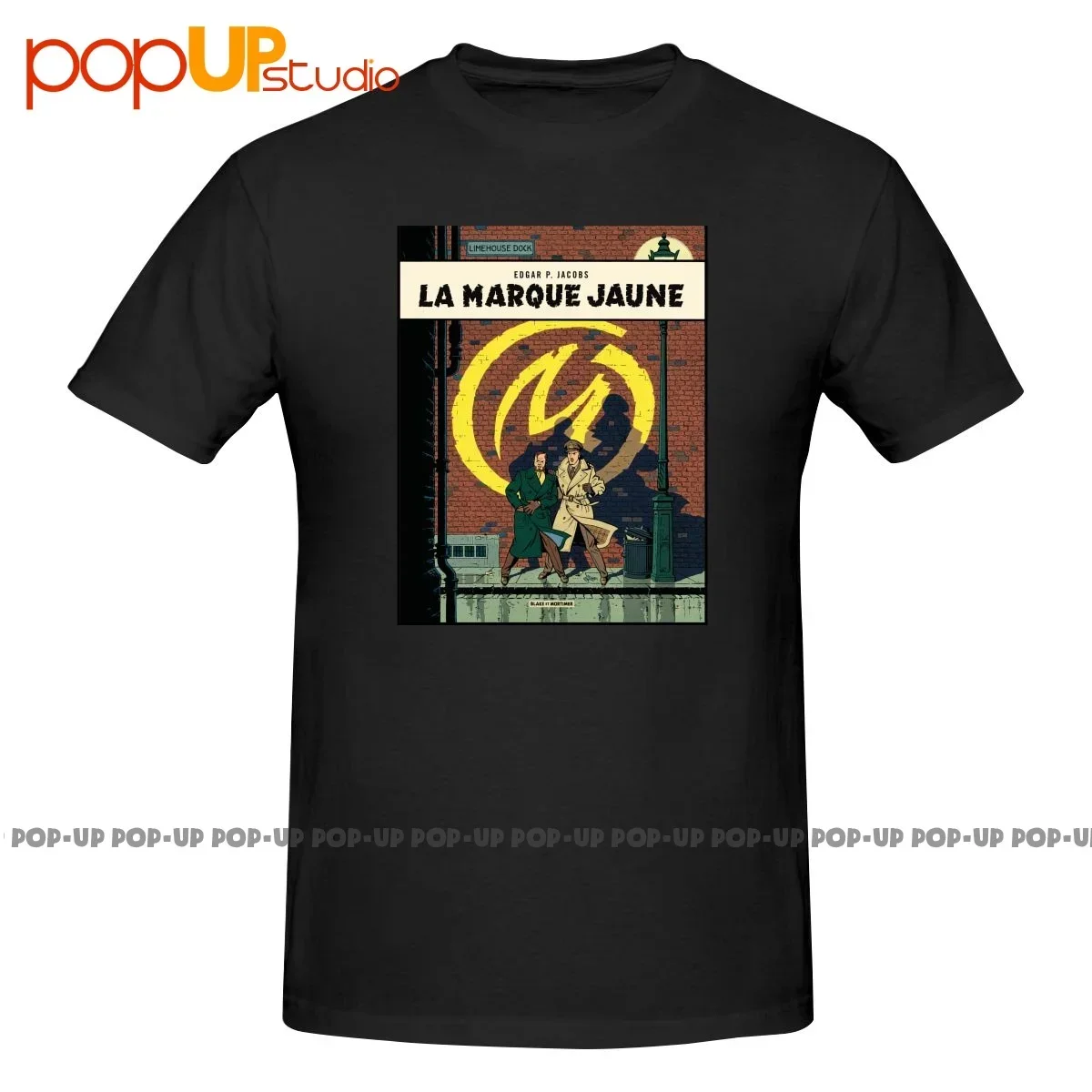 

Blake And Mortimer La Marque Jaune P-428 Shirt T-shirt Tee Soft Trendy Classic Streetwear