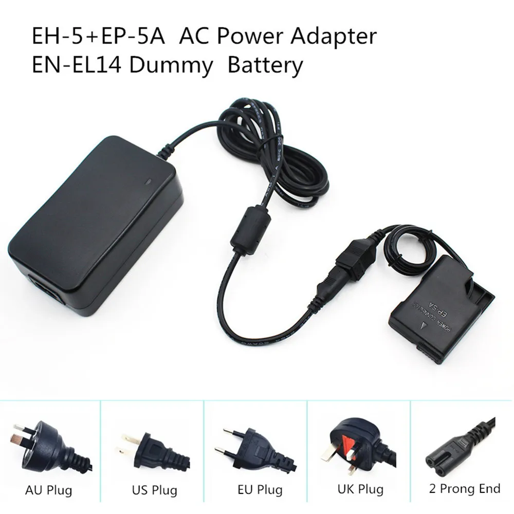 EH-5/EH-5A AC Power Adapter Kit EN-EL25 Dummy-Akku EP-5G DC-Koppler Für Nikon Z50 ZFC Z30 Kamera