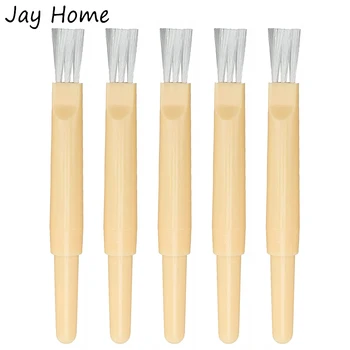 플라스틱 스티치 리무버 Unpicker 재봉 솔기 리퍼, 청소 브러시 포함, 자수 재봉 의류 제작 제거 도구, 5 개