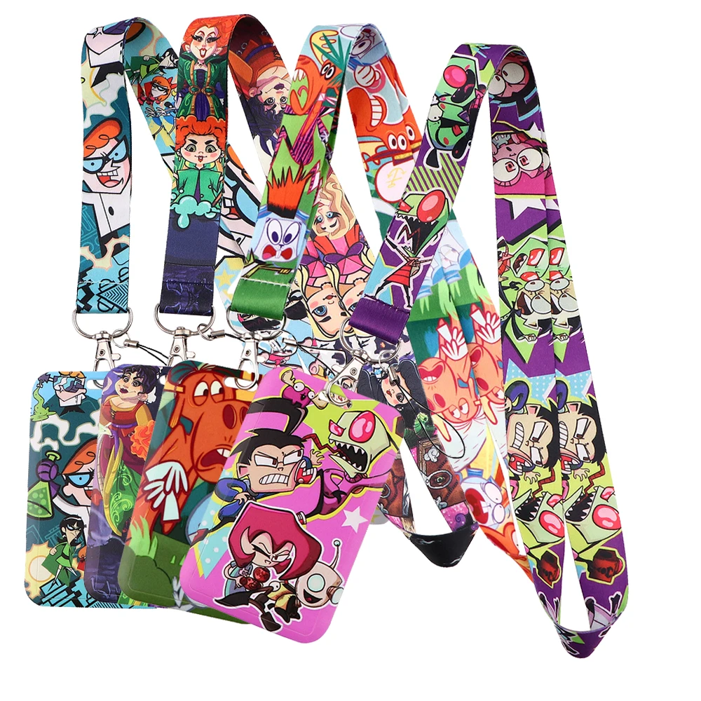 

Брелок для ключей с забавным мультяшным принтом из ленты