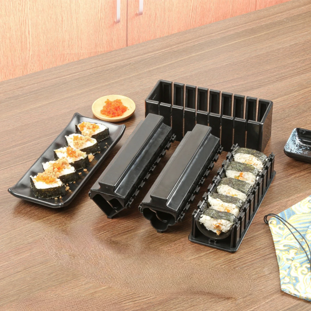 

Sushi Maker Tools Set, DIY Sushi Making Kit, Japanese Rice Ball Roll Mold, Home Kitchen, Sushi Rolls, Maki Rolls Tool