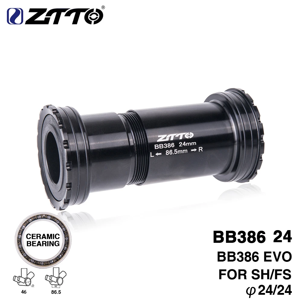 BB386 24mm Press Fit Bottom Bracket For Mountain Road Bike Cycling
