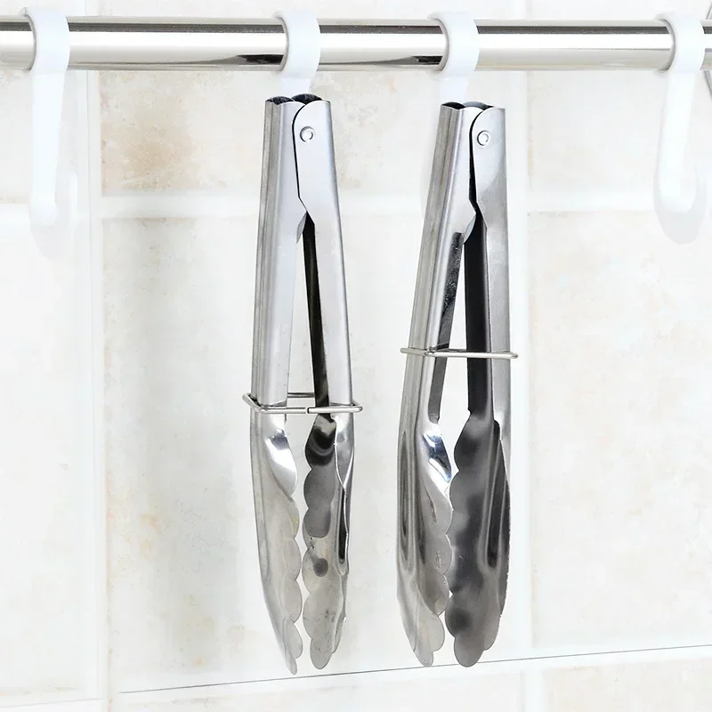 Meat Kitchen Food Tongs Barbecue Cooking Bbq Tools Clip Long Handle Utensils Hot Bread Jig Grill Clamp food tongs
