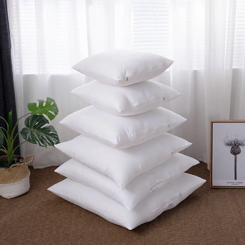 

Home Cushion Inner Filling PP Cotton Padded Pillow Core for Sofa Car Square Pillow Insert Cushion Core 35x35/40x40/45x45/50x50cm