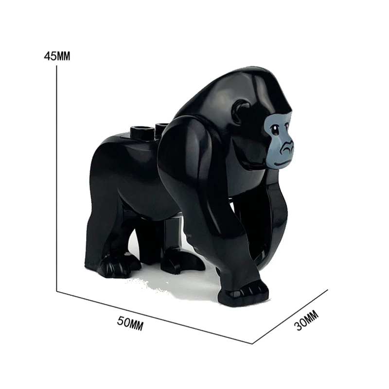 King Kong Gorilla Building Blocks Toy Set - Forest Kingdom Adventure for Kids
