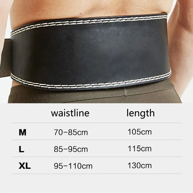 Faux Leather Weightlifting Squat Belt Gym Fitness Barbell Powerlifting Waist Support Protect Gear Training Weight Lifting Belt 6