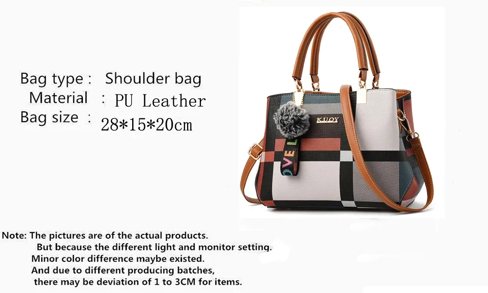 Elegant Plaid Handbags for Women