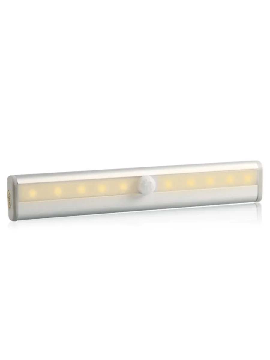 Motion Sensor LED Lights Under Cabinet Closet Lights Night Light Portable Stick-on Lamp Warm White Light